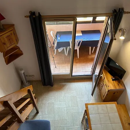 T2 Mezzanine Saint-cyprien: Proche Plage, Parking Securise, Equipe, Animaux Acceptes - Fr-1-793-6 Apartment Saint-Cyprien (Pyrenees-Orientales)